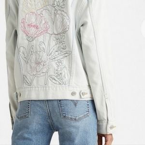 Levi's  ex boyfriend floral jacket
